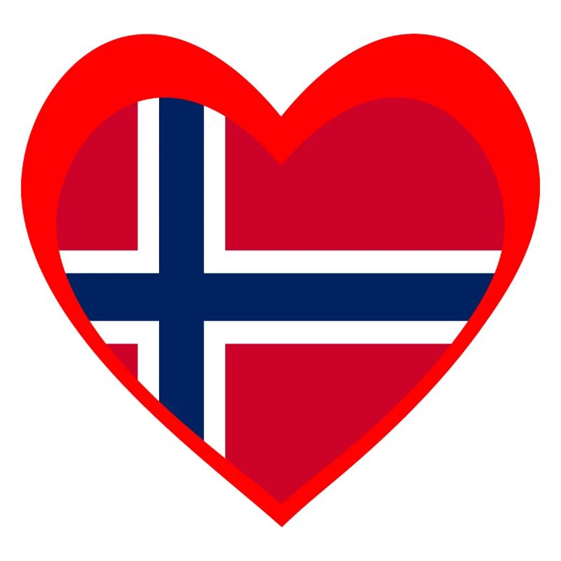 Norge Hjerte – Kjærlighet til Norge