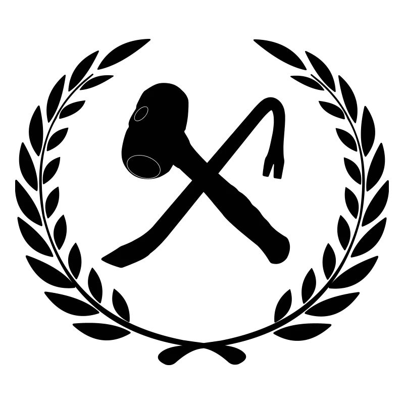 Demolition tools for demolition in laurel wreath.