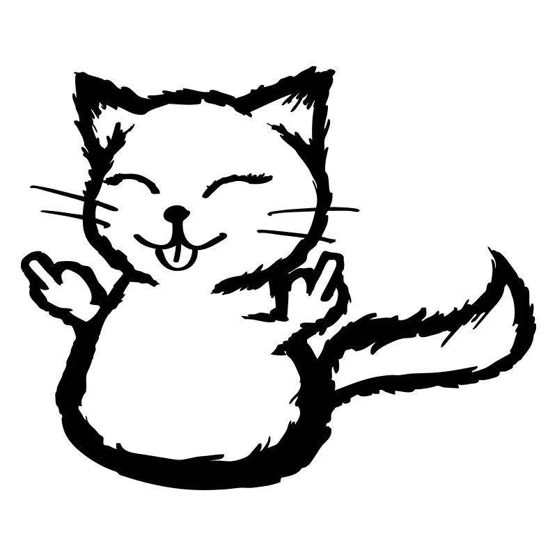 Freche fick dich Katze