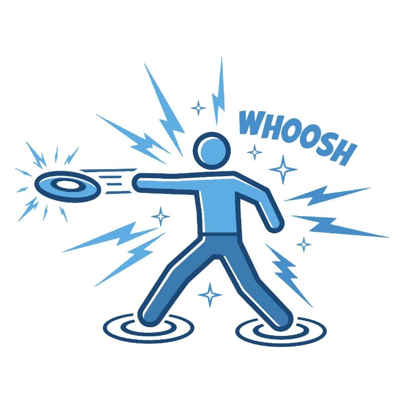 WHOOSH Disc Golf Drôle Disc Golf Disc Volant