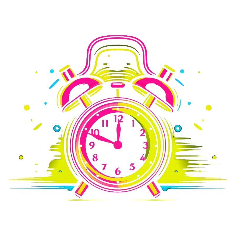 Wecker Synthwave