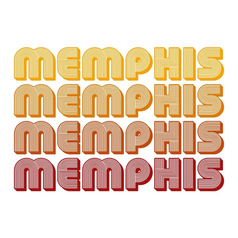 Memphis Gradient Block Pattern