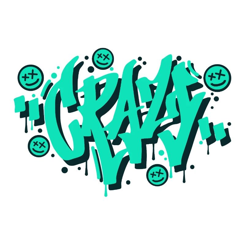 Crazy Graffiti Letters Design