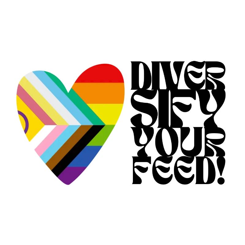 🌈♿ Diversify Your Feed –Progress Pride&Disability