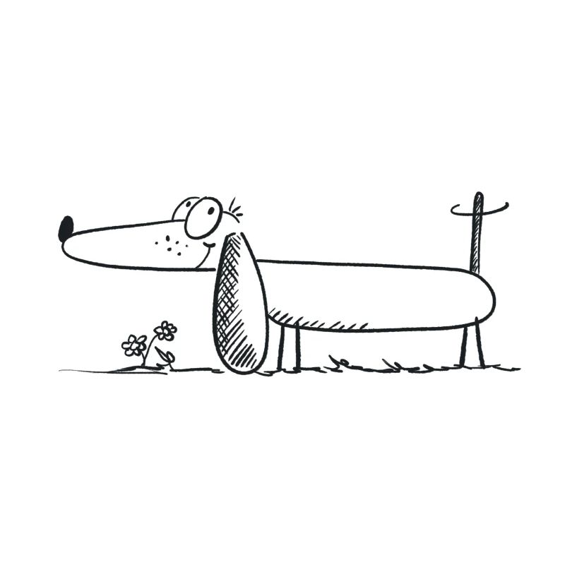 Funny Dachshund Comic Dachshund