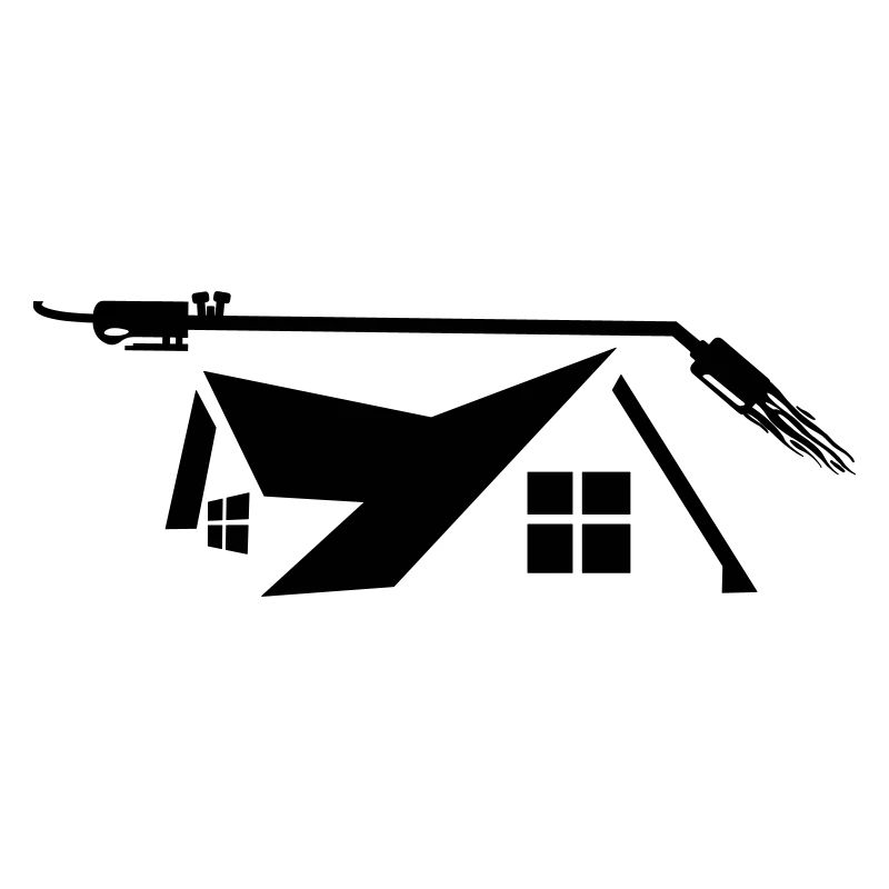 Brûleur à gaz couvreur de maison