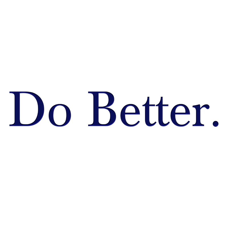 NEW Do Better (Navy)