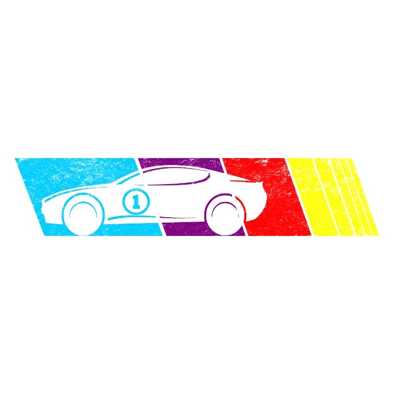 conception de voiture d’explosion de couleur abstraite