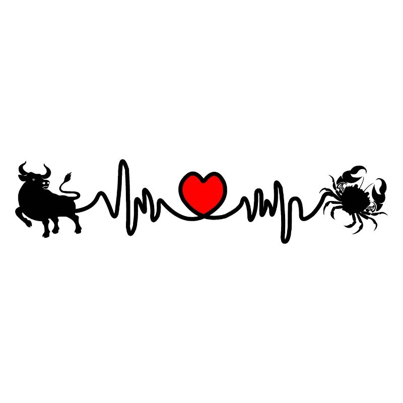 Herzfrequenz Cardio Stier Krebs
