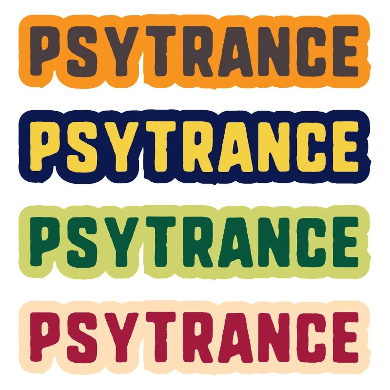 Psytrance-Farbstack