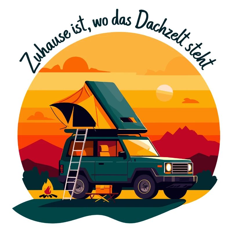 Zuhause unterm Dachzelt