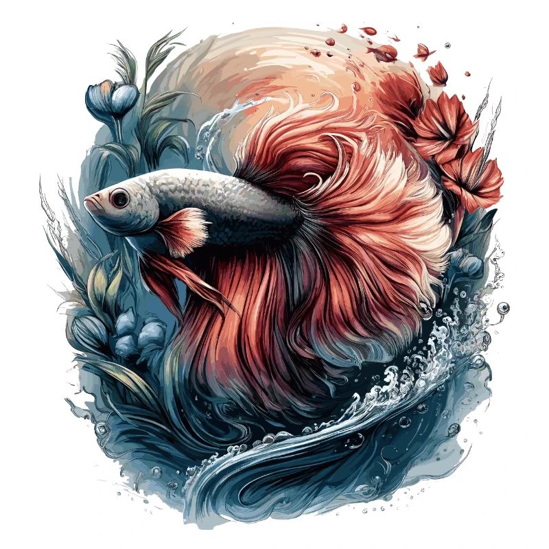 Betta Splendens, Kampffisch Aquarium, Bettafan