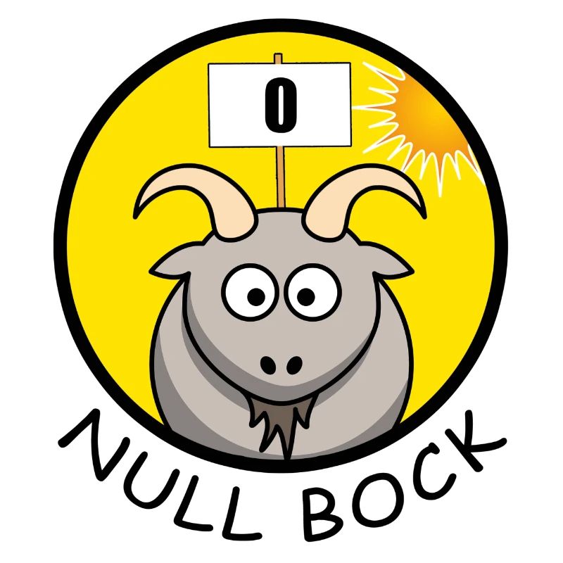 Null Bock Kein Bock Schafbock Ziegenbock Geschenk