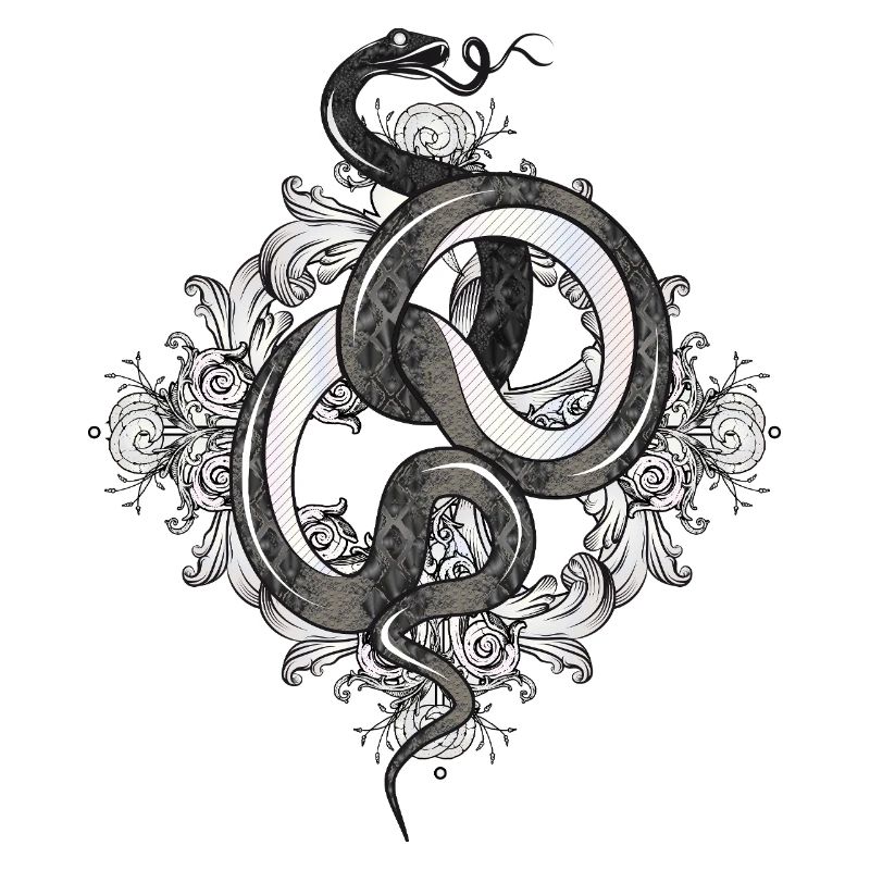 Mystical Snake Ornament – Elegant & Powerful