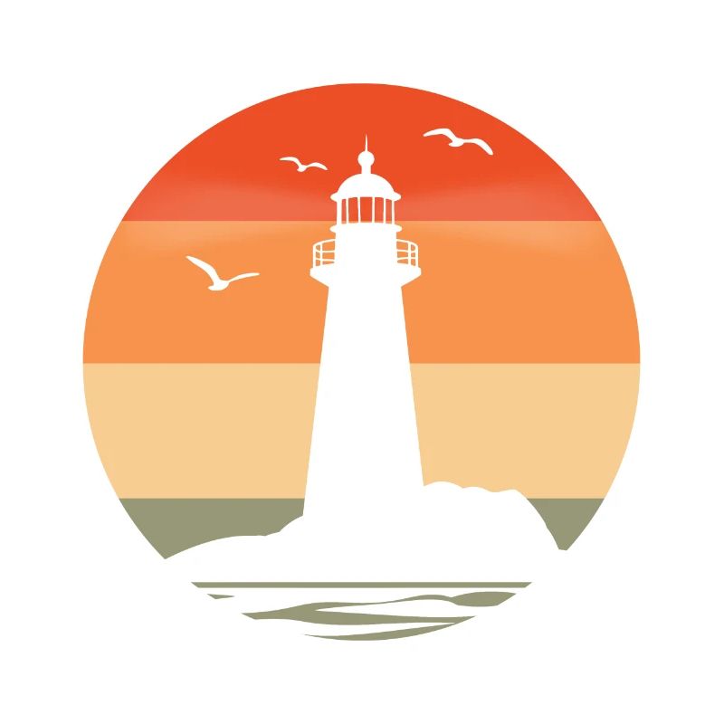 Lighthouse at sunset