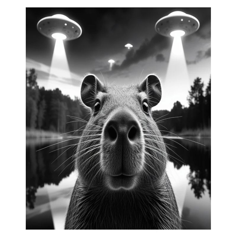 Visuals extraterrestres et bison mystérieux