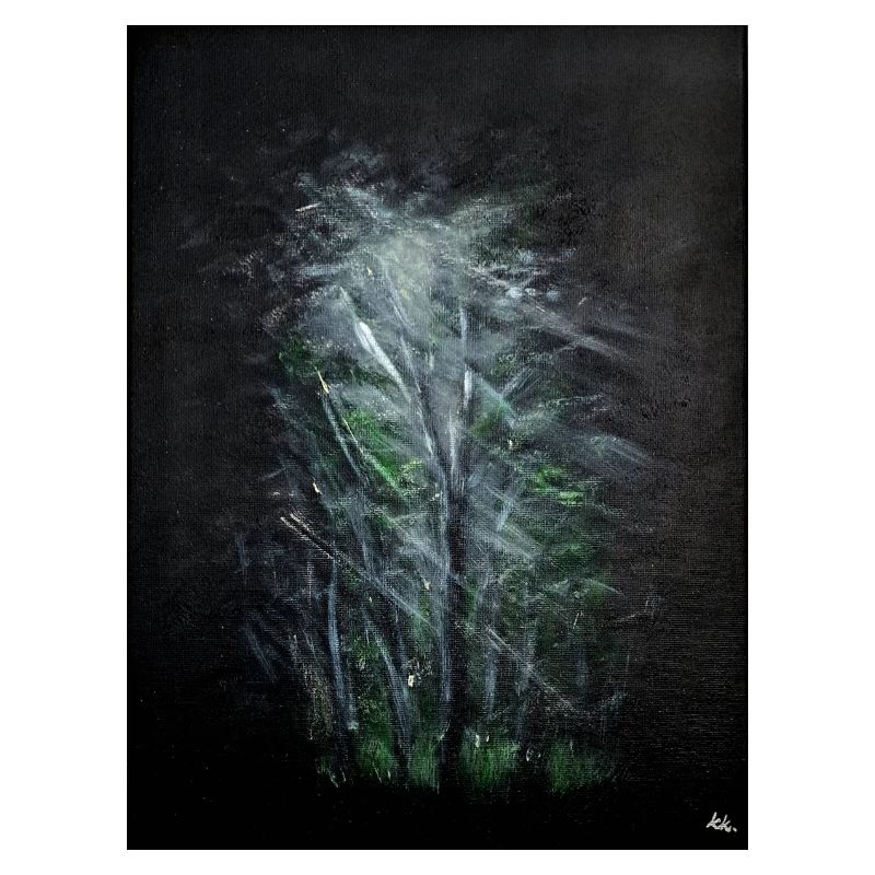Mystical Forest Abstract