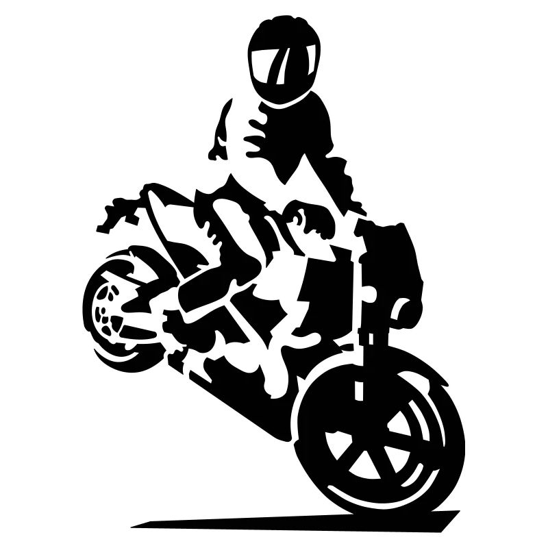 motorcycle stunt
