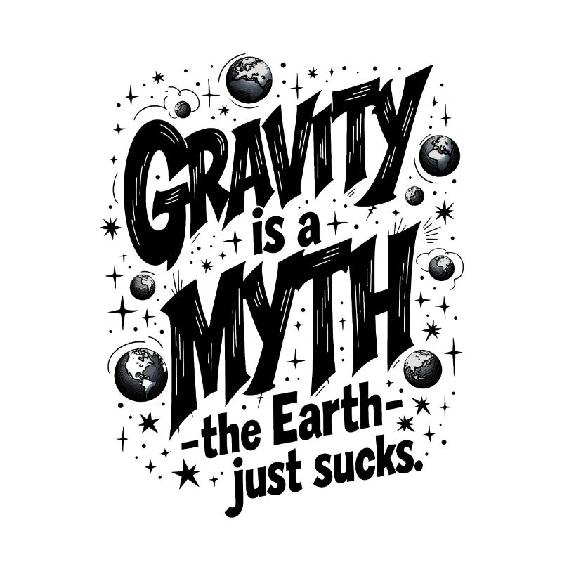 DIE SCHWERKRAFT IST EIN MYTHOS – DIE ERDE IST EINFACH SCHEISSE, PHYSIK