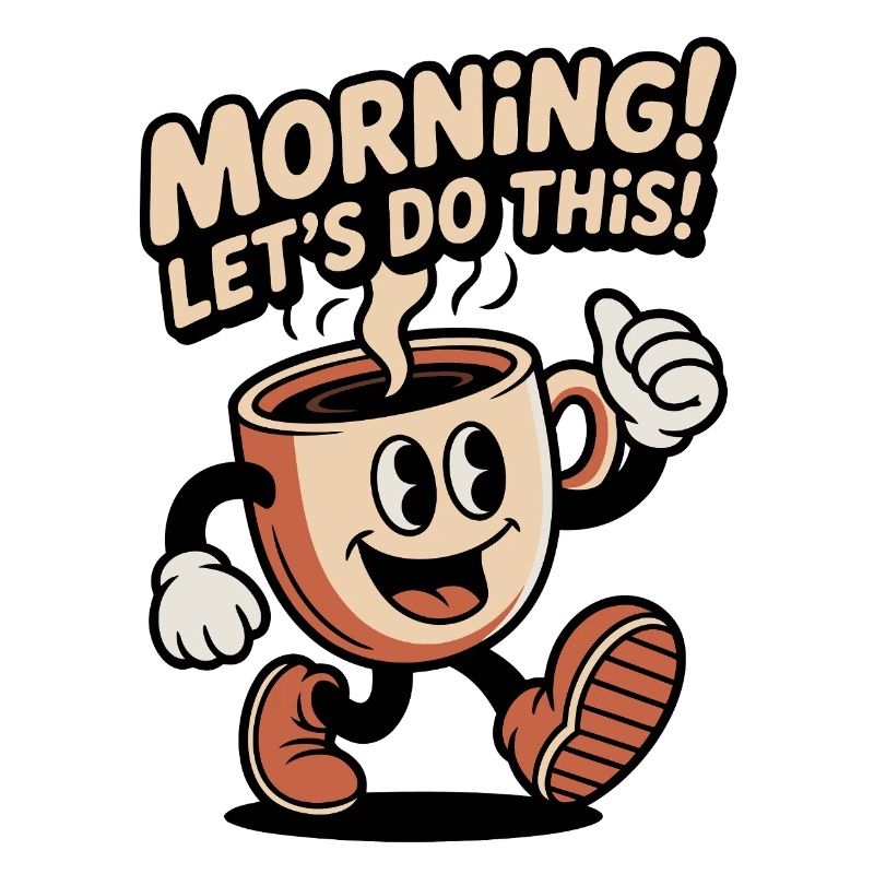 Motivation du café du matin