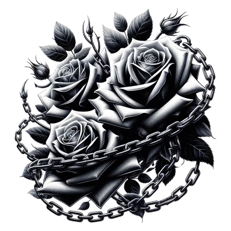 Illustrations de Roses gothiques