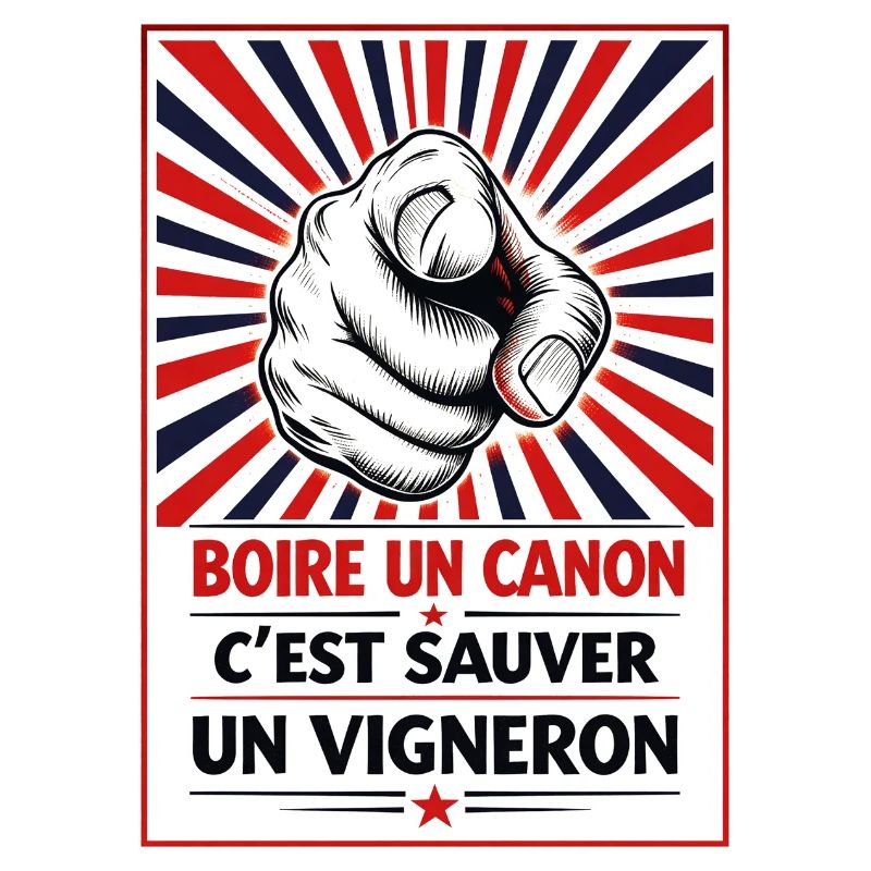 To have a drink is to save a winemaker