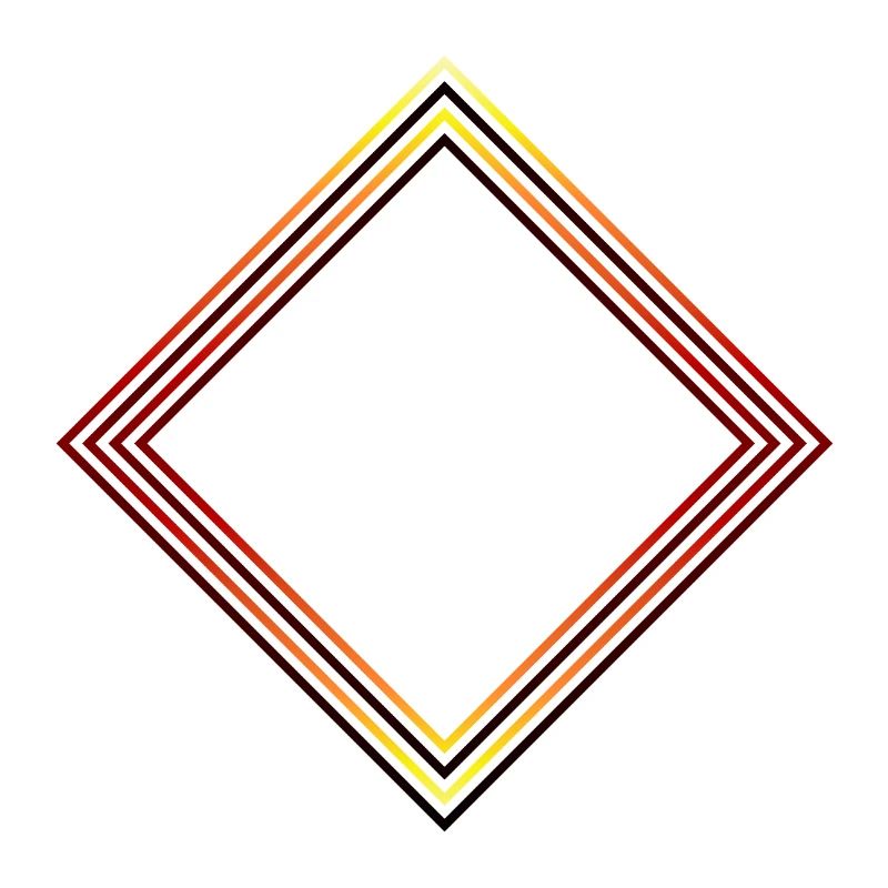 Rhombus, hipster, rectangle, frame, square, check