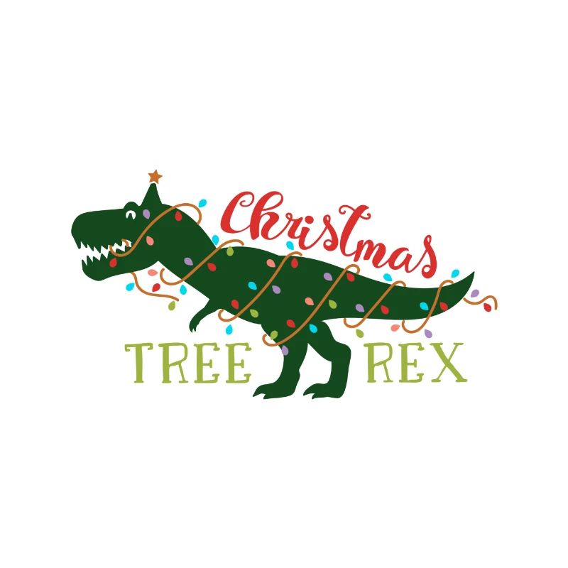 Tree Rex Dinosaur Gift Arbre De Noël