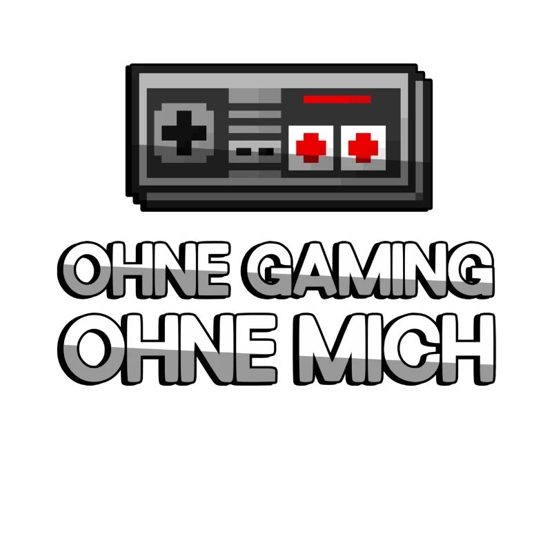 OHNE GAMING OHNE MICH + NES Controller - Gaming