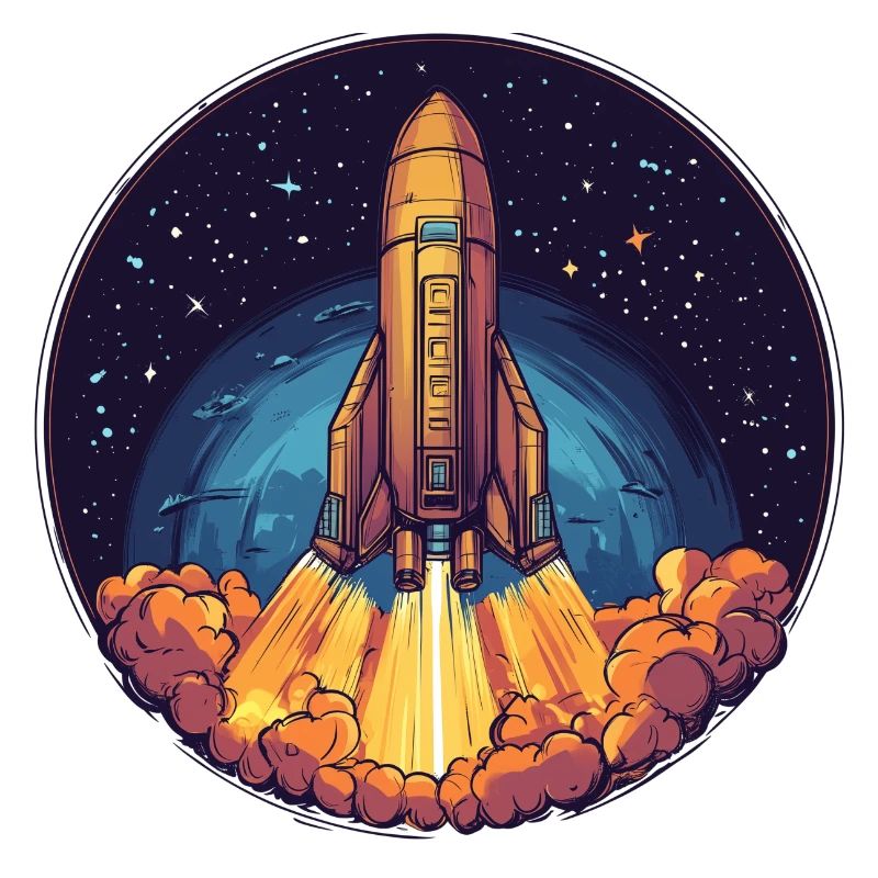 Launch into the unknown: The launch into space!
