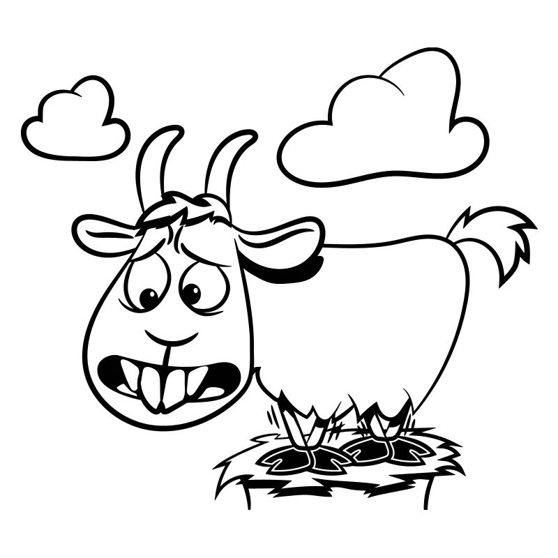Goat climb up