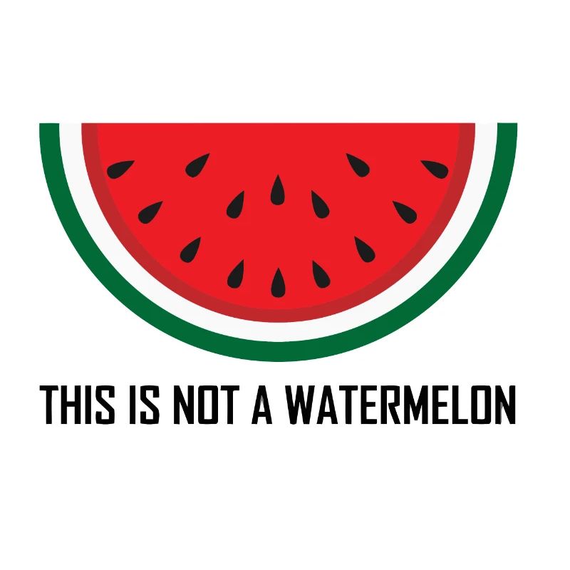 Il ne s’agit pas d’une collection de pastèques Palestine