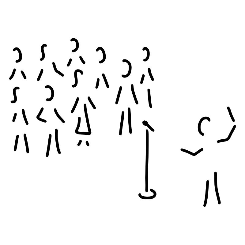 chor-gesang mit dirigent