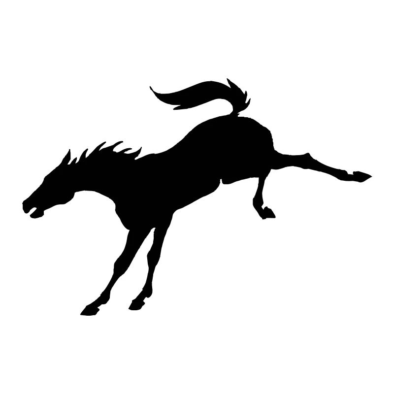 Bockendes Pferd