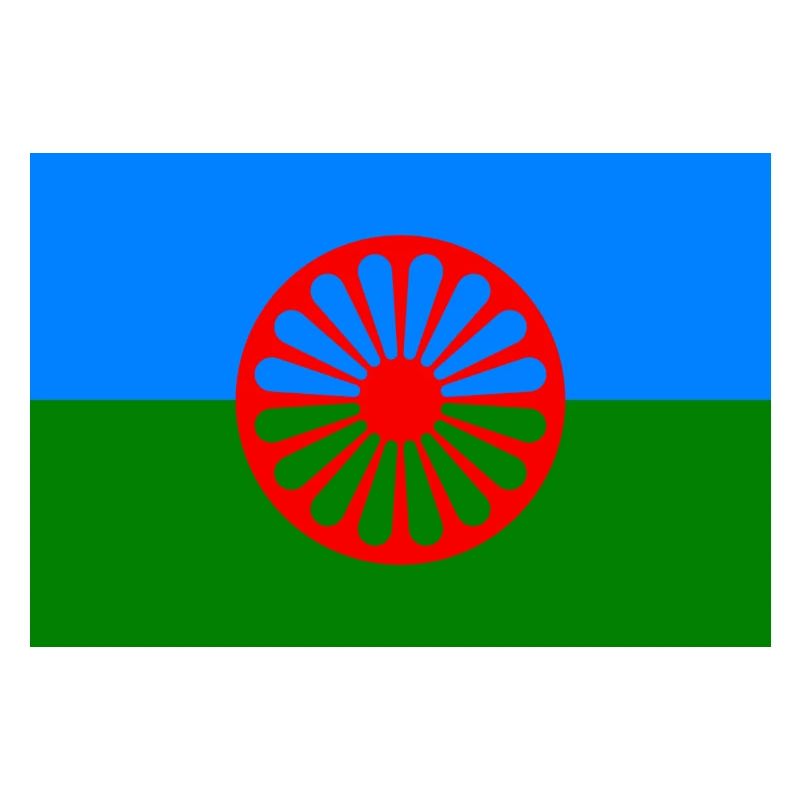 Drapeau du peuple rom