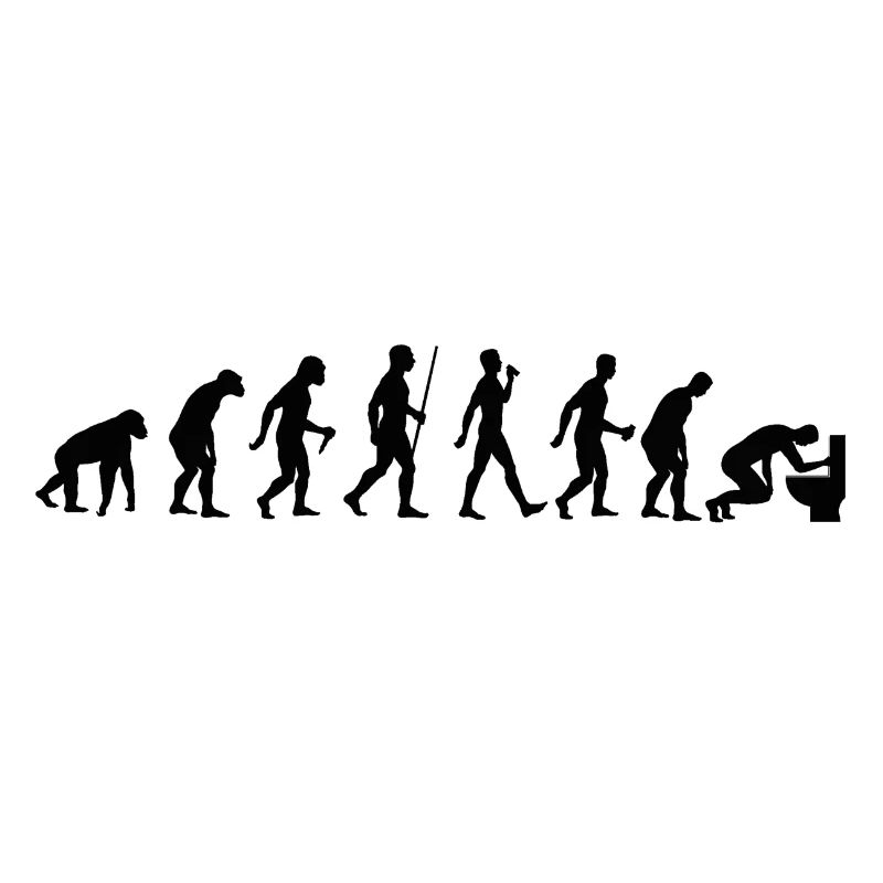 evolution man drunk