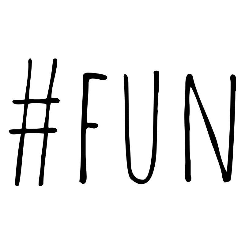 Fun Hashtag - idée cadeau élégant
