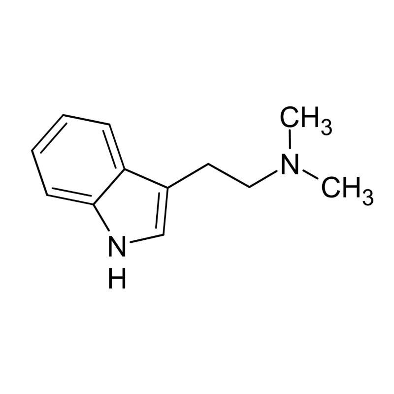 DMT dimethyltryptamine structural formula