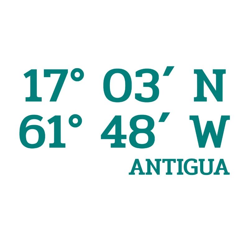 Antigua Coordinates - Coordinates - Caribbean