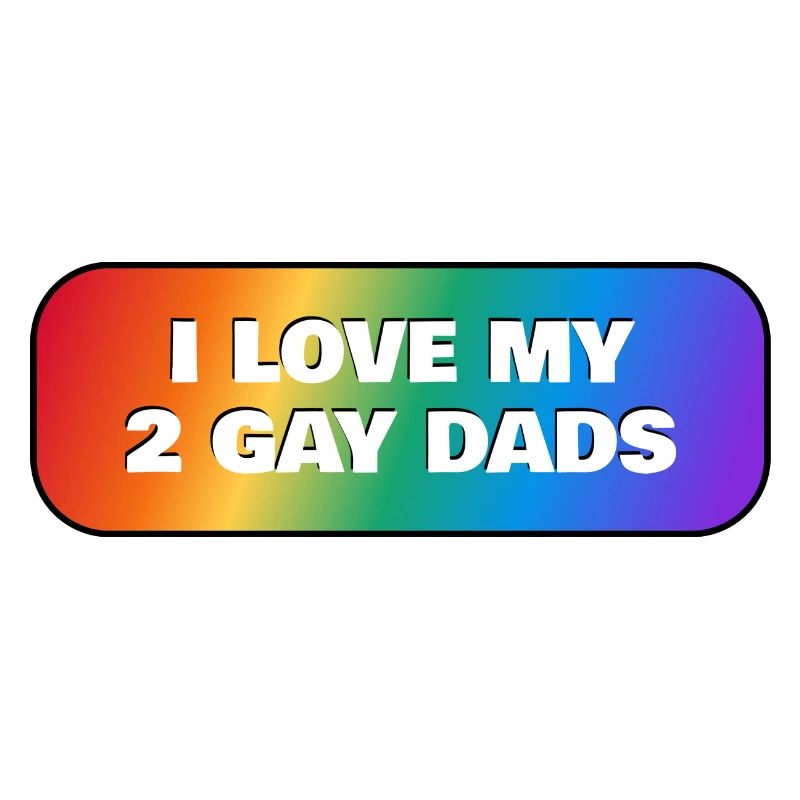 J’aime mes 2 papas gays