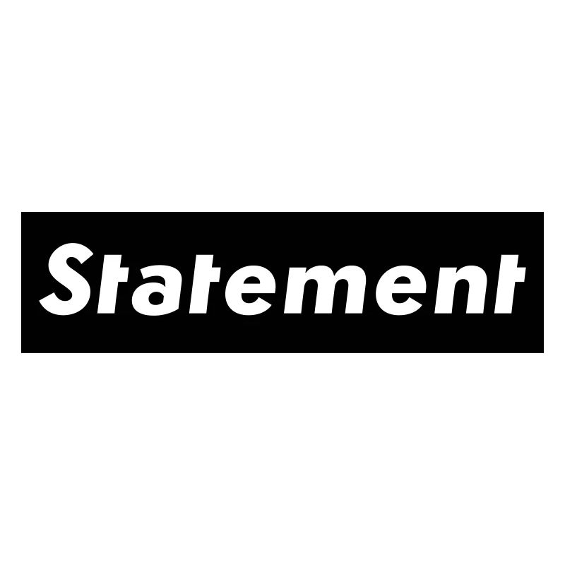 Statement