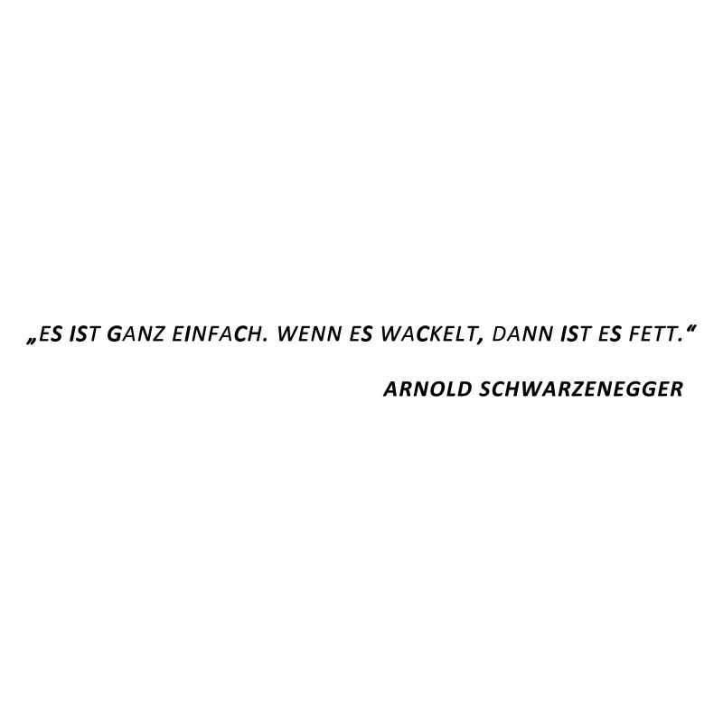 « Quand il tremble, c’est de la graisse »