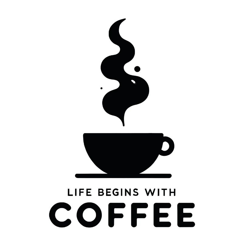 Kaffeebeginn: Leben beginnt