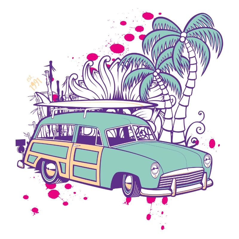 Oldtimer beach