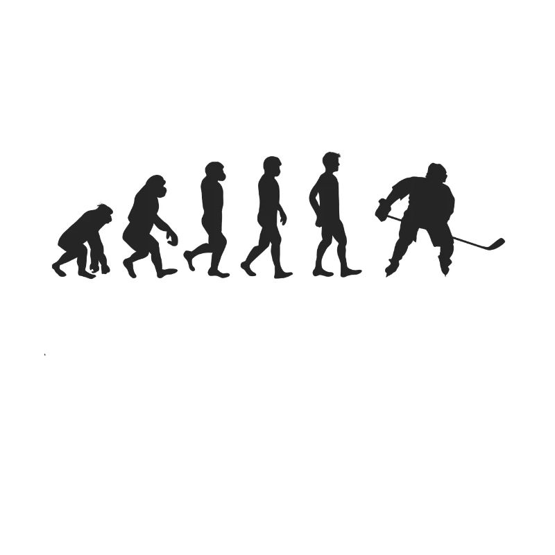 Evolution de hockey sur glace
