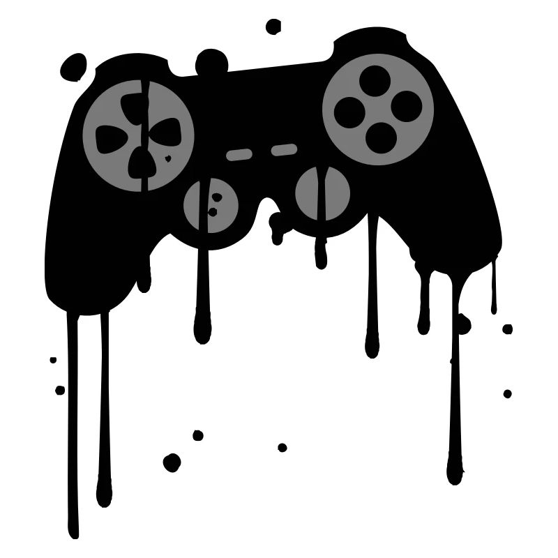 controller graffiti tropfen klex farbe spritzer