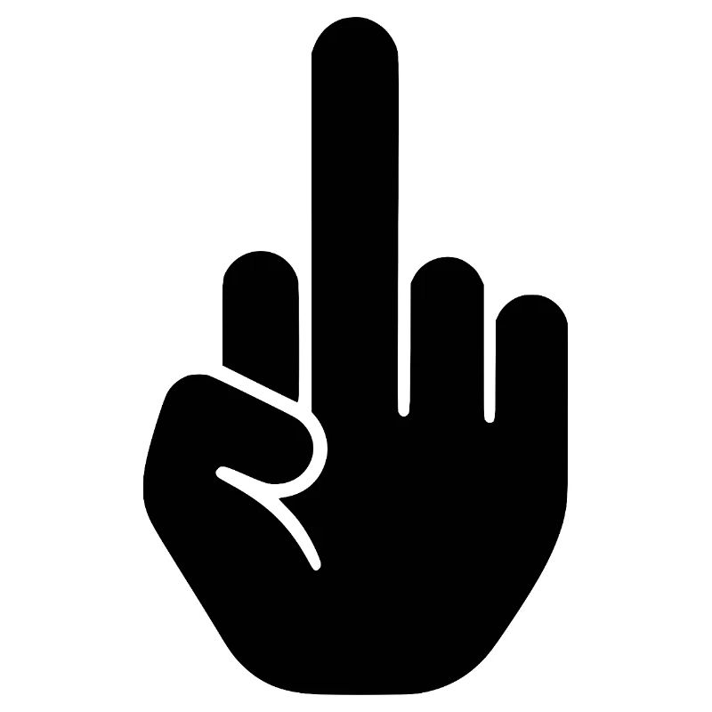 Middle finger