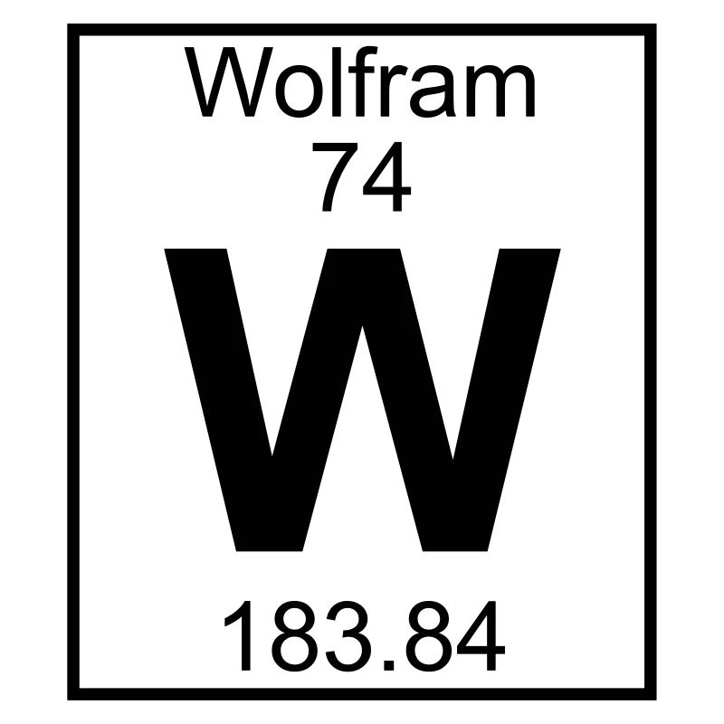 Wolfram (W) (element 74)
