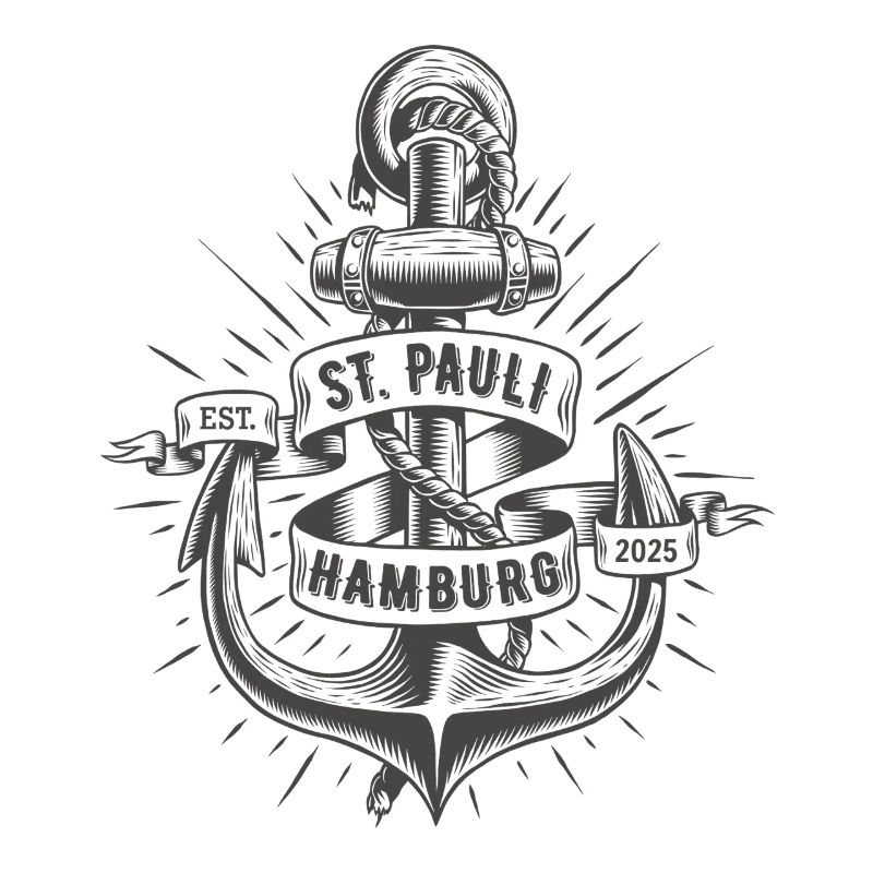 St. Pauli Anker Reeperbahn Kiez