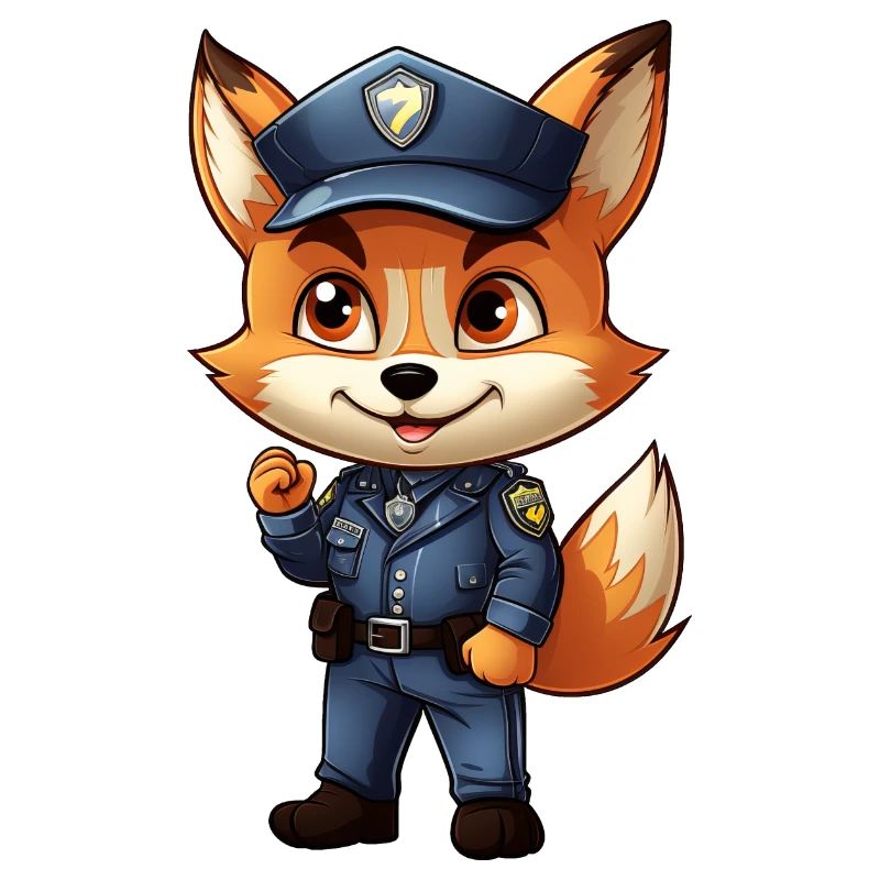Fuchs Polizei